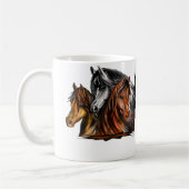 Mug PerliPrints3Horsesz (Gauche)