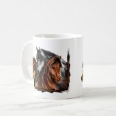 Mug PerliPrints3Horsesz, PerliPrints3Horsesz (Devant gauche)