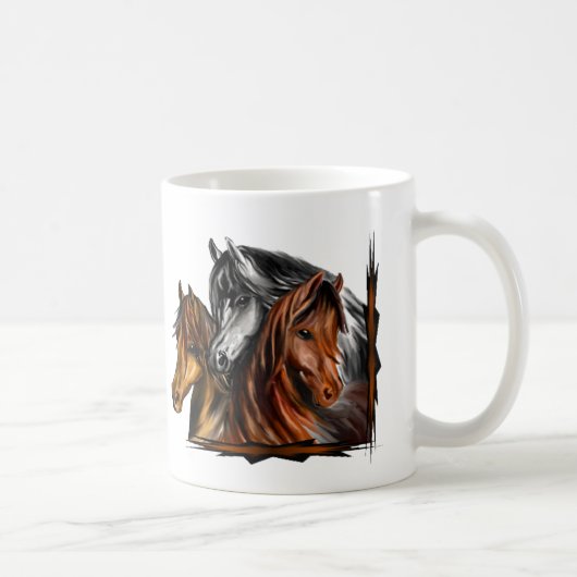 Mug PerliPrints3Horsesz, PerliPrints3Horsesz (Droite)