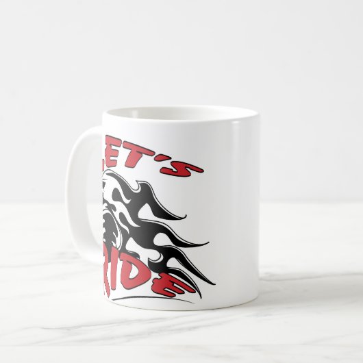 Mug Permet de tourner le crâne (Devant gauche)