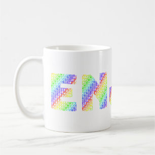 Mug Permettez-vous de PROFITER de couleurs arc-en-ciel