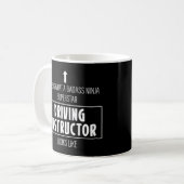 Mug Permis de conduire de l'instructeur de conduite (Devant gauche)