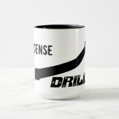 Mug Permis d'exploration Devis d'Humour Dentiste Amusa (Centre)