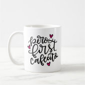 Mug Pero First, Cafecito, en lettres (Gauche)