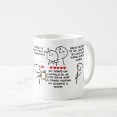 Mug "Pero Te Quiero" - Un regalo con sentimiento (Devant droit)