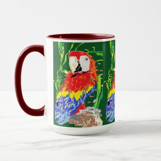 Mug Perroquet (Gauche)