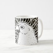 Mug Perroquet (Devant droit)