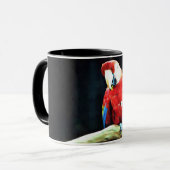 Mug Perroquet (Devant gauche)