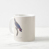 Mug Perroquet a Camail bleu / Perroquet (Devant gauche)
