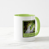 Mug Perroquet à plumes de même couleur (Devant droit)