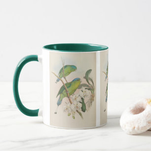Mug Perroquet à queue en raquette des Philippines par