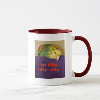 Mug Perroquet appelle le minou !