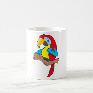 Mug Perroquet avec une serviette
