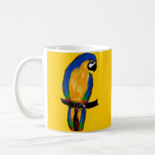 Mug Perroquet Bleu