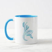 Mug Perroquet bleu Quaker (Gauche)