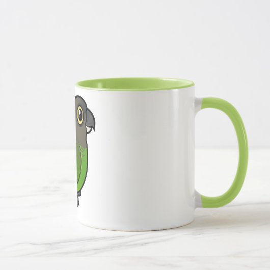 Mug perroquet Brun-dirigé (Droite)