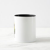 Mug Perroquet Cool en Pull Gris et Lunettes de Soleil (Centre)
