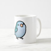 Mug Perroquet de Chubby Blue Quaker (Devant droit)