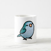 Mug Perroquet de Chubby Blue Quaker (Centre)