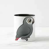Mug Perroquet de gris africain de Timneh (Centre)