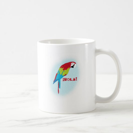 Mug perroquet de hola (Droite)