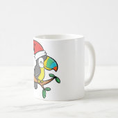 Mug Perroquet de Noël (Devant droit)