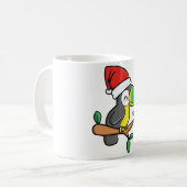 Mug Perroquet de Noël (Devant gauche)