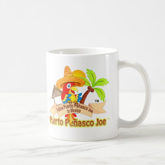 Mug Perroquet de Puerto Penasco Mexique (Droite)