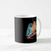 Mug Perroquet d'oiseaux (Devant droit)