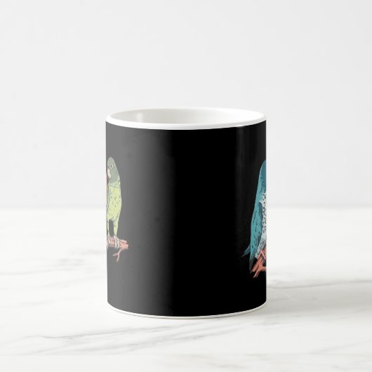 Mug Perroquet d'oiseaux (Centre)