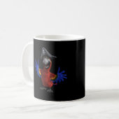 Mug Perroquet exotique Oiseau pirate (Devant gauche)