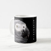 Mug Perroquet Gris Africain (Devant gauche)