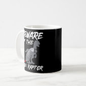 Mug Perroquet Gris Africain Méfiez-Vous Du Petit Rapto (Devant gauche)