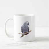Mug Perroquet gris d'Afrique (Gauche)