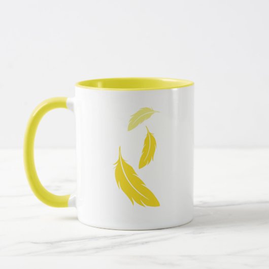 Mug Perroquet jaune de Ringneck d'Indien (Gauche)