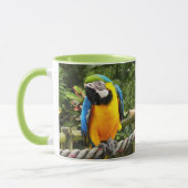 Mug Perroquet macaw exotique (Gauche)