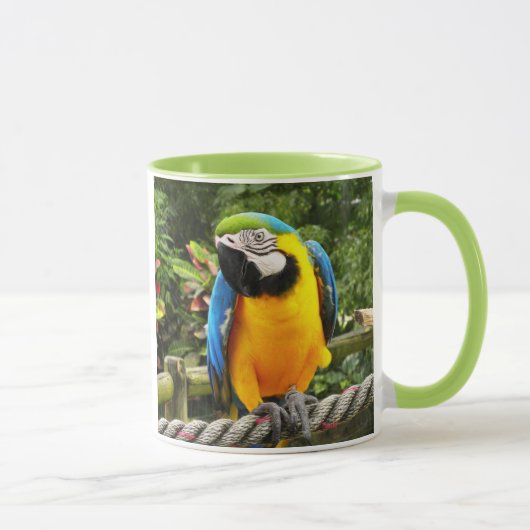 Mug Perroquet macaw exotique (Droite)