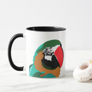 Mug Perroquet Oiseau Coloré