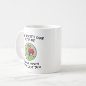 Mug Perroquet parlant de Ringneck d'Indien (Devant gauche)