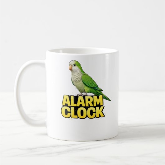 Mug Perroquet Quaker Réveil (Gauche)