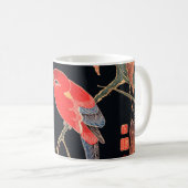 Mug Perroquet rouge sur la branche d'un arbre par Ito (Devant droit)