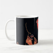 Mug Perroquet rouge sur la branche d'un arbre par Ito (Gauche)