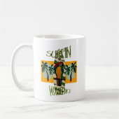 Mug Perroquet surfeur (Gauche)