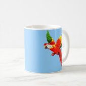 Mug perroquet volant (Devant droit)