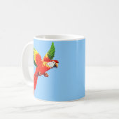 Mug perroquet volant (Devant gauche)