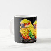 Mug : Perroquets (Devant gauche)
