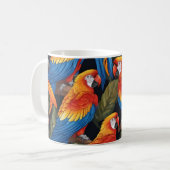 Mug Perroquets Colorés (Devant gauche)