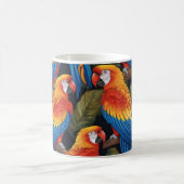 Mug Perroquets Colorés (Centre)
