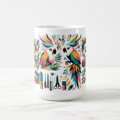 Mug Perroquets colorés Art tropical (Centre)