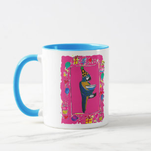 MUG PERROQUETS D'ANNIVERSAIRE